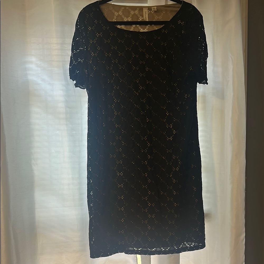 Elegant Black Lace Dress